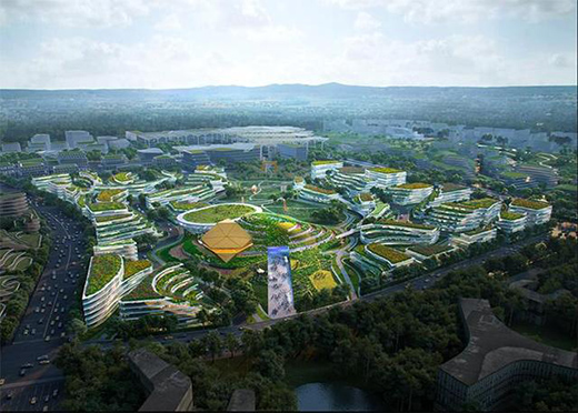 OMA中標成都未來科技城城市設(shè)計及建筑設(shè)計